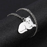 Popular Cartoon Cat Necklace Animal Girl Love – Jewelry Gift Ideas — 5