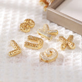 Copper-plated Gold Zircon Chubby Pendant Necklace – Jewelry Gift Ideas — 13