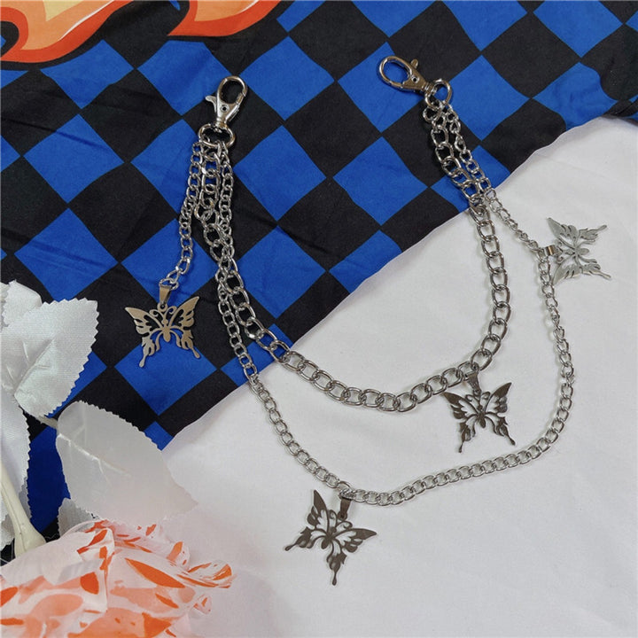 Lightning Butterfly Double Pants Chain Pendant – Jewelry Gift Ideas — 1