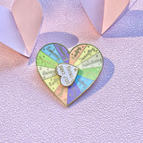 Women's Fashion Double Layers Loving Heart Shape – Stylish Gifts — 13