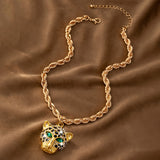 Personalized Trendy Party Diamond Cheetah Pendant – Jewelry Gift Ideas — 4
