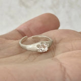 Vintage Retro Rhinestone Brushed Ring Female Inlaid – Gifts for Her — 2