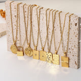 Statement Square Tarot Signet Pendant Necklace – Jewelry Gift Ideas — 15
