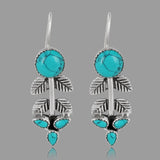 Fashion Turquoise Retro Personalized Earrings – Stylish Gifts — 3
