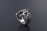 Ornament Retro Phoenix God Bird Titanium Steel Fashion – Stylish Gifts — 16