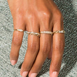 Women's Fashion Gold-plated Simple Thin Ring – Gifts for Her — 1