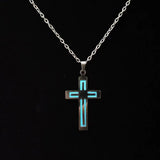 Men's Simple Luminous Cross Titanium Steel – Jewelry Gift Ideas — 1