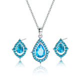Sparkling Zircon Wedding Necklace And Earrings – Jewelry Gift Ideas — 4