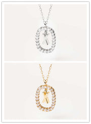 Women's Light Luxury Alphabet Sterling Silver – Jewelry Gift Ideas — 10