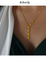 Natural XINGX-shaped Tassel Temperamental Pendant – Jewelry Gift Ideas — 6