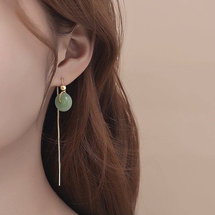 Chao An Buckle Chinese Style Earrings – Stylish Gifts — 1