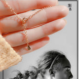 Women's Diamond Inlaid Deer Necklace – Jewelry Gift Ideas — 4