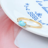Exquisite Natural Haiwen Zircon Ring – Small Gift Ideas — 3