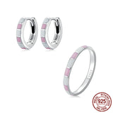 Simple Square Ring Earring Jewelry Set – Jewelry Gift Ideas — 4