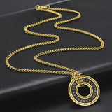 Vintage Viking Rune Circle Pendant Ornament – Jewelry Gift Ideas — 12