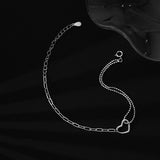 Women's Simple And Advanced Sterling Silver Heart – Jewelry Gift Ideas — 3