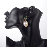 Earrings Frosted Shell Beads Solid Color – Special Occasion Gifts — 4
