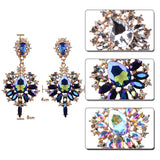 European And American Retro Drop-shaped Gemstone Earrings – Gift Ideas — 5