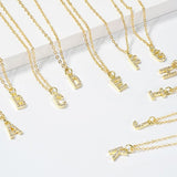 English Letter Necklace Micro Inlaid Zircon – Jewelry Gift Ideas — 1