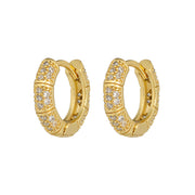 Fashion Copper Plating 18K Gold Earrings Ins Geometric – Stylish Gifts — 10