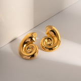Nauticia Gold Shell Earrings – Surprise Gifts — 12