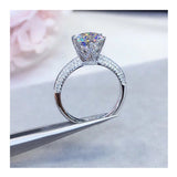 Half Of The Country Moissanite Diamond Ring Fidelity – Everyday Gifts — 2