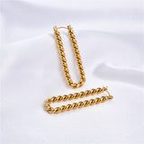 Twisted 18K Gold Electroplated Stud Earrings Twist – Thoughtful Gifts — 3