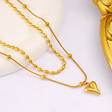 Trendy Light Extravagant Love Heart Pendant – Jewelry Gift Ideas — 3