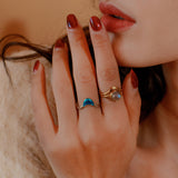 Retro Exaggerated Irregular Shape Ring – Everyday Gifts — 1