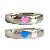 Small Love Luminous Ring Adjustable – Gifts for Couples — 4