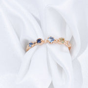 Multicolor Color Zirconium Ring S925 Sterling Silver – Everyday Gifts — 1