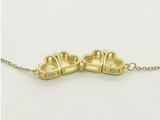 Net Red Clover Enamel Necklace Female – Jewelry Gift Ideas — 3