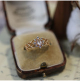 Japanese Christmas Ring Snow Crystal – Stylish Gifts — 3