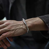 Silver Domineering Personality Cool Thread Male – Jewelry Gift Ideas — 7