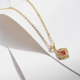 S925 Sterling Silver Retro Diamonds Necklace – Jewelry Gift Ideas — 3