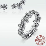 S925 Sterling Silver Women's Daisy Rings Ear – Jewelry Gift Ideas — 3