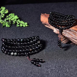 Natural Rainbow Eye Obsidian Beads Multi-Circle – Jewelry Gift Ideas — 4