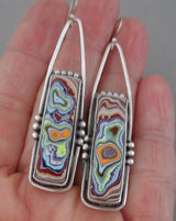 Marbled Vintage Square Colorful Glass – Special Occasion Gifts — 3