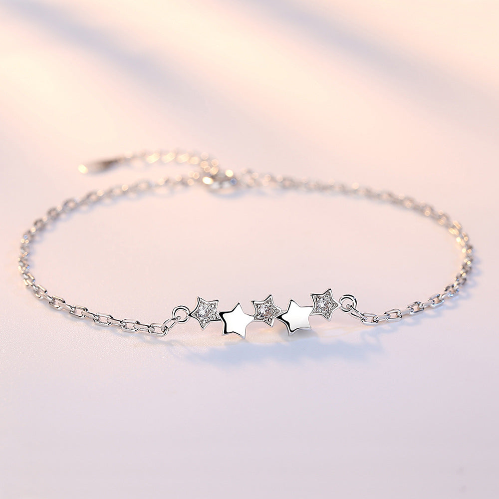 Simple Fashion Zircon Crystal Bracelet For Women – Stylish Gifts — 1