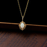 Simple And Retro Hollow Carved Necklace – Jewelry Gift Ideas — 3