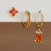European And American Luxury Rectangular Zircon – Holiday Gift Ideas — 8