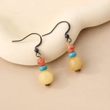 Retro Handmade Ball Bead Earrings Female Niche – Gifts for Her — 1