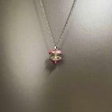 Vintage Enamel Love Box Necklace – Jewelry Gift Ideas — 3