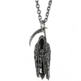 Death Skull Necklace Personality Cold Wind Bungee – Jewelry Gift Ideas — 4