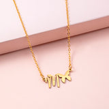 Stainless Steel Gold Silver Butterfly Letter – Jewelry Gift Ideas — 10