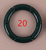 Acrylic Women's Elbow Elastic Glossy Bracelet – Jewelry Gift Ideas — 12