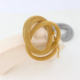 Metal Winding Twin Bracelet – Jewelry Gift Ideas — 9