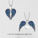 Angel Wings Heart Pendant Necklace Women – Jewelry Gift Ideas — 12