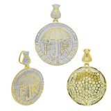 Hip Hop Umbrella Letter FR Pendant Trend Men's – Jewelry Gift Ideas — 12