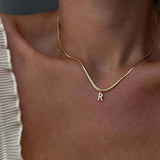 Simple Fashion English Pendant Necklace – Jewelry Gift Ideas — 1